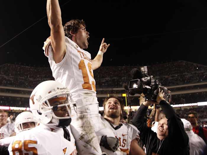 JUSTIN TUCKER TEXAS LONGHORNS